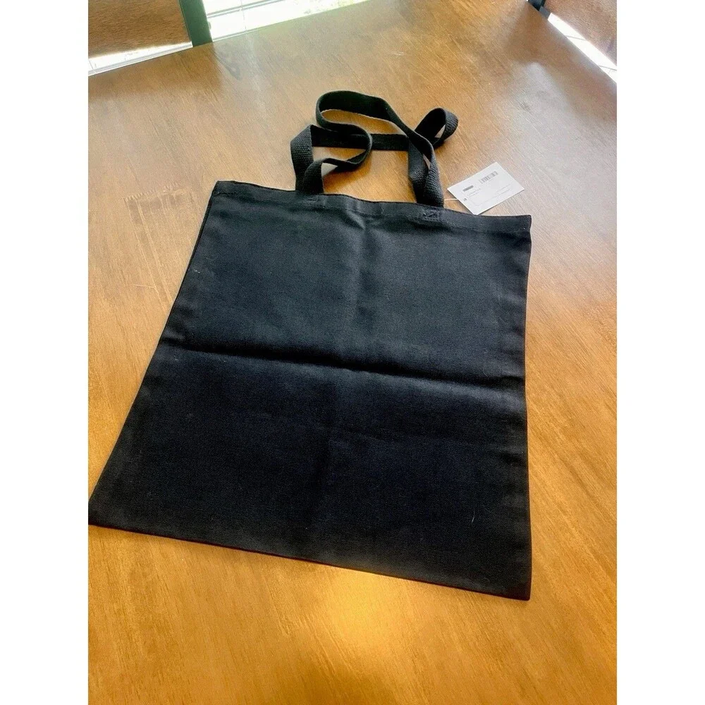 Canvas Tote Bag “Whatever. I’ll just date myself”. 15x14” - BLACK - NEW